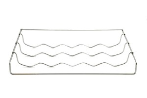 Druciana półka na wino, butelki do lodówki Samsung - 45,5 cm