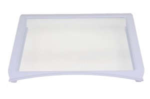 Kompletna szklana półka nad szufladę do lodówki Samsung 