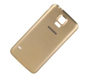 Pokrywka, klapka baterii do telefonu Samsung Galaxy S5 - złota