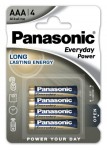 4 x Bateria alkaliczna Panasonic AAA LR03 1,5V