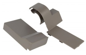 Obudowa, osłona zawiasu drzwi lewa do lodówki Samsung