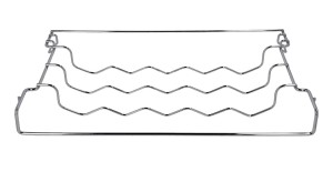 Druciana półka na wino, butelki do lodówki Samsung - 51 cm