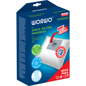 Worki 12 szt do odkurzacza Amica, Gorenje, Zelmer Adaś, Franek, Józek