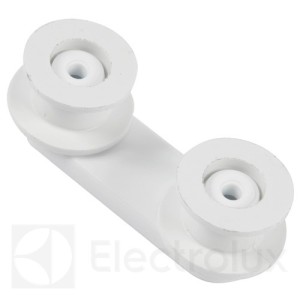 Wspornik rolki, kółka, rolki kosza do zmywarki Electrolux AEG, Zanussi